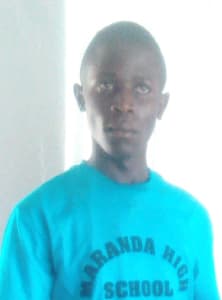 Student back where he once worked as watchman