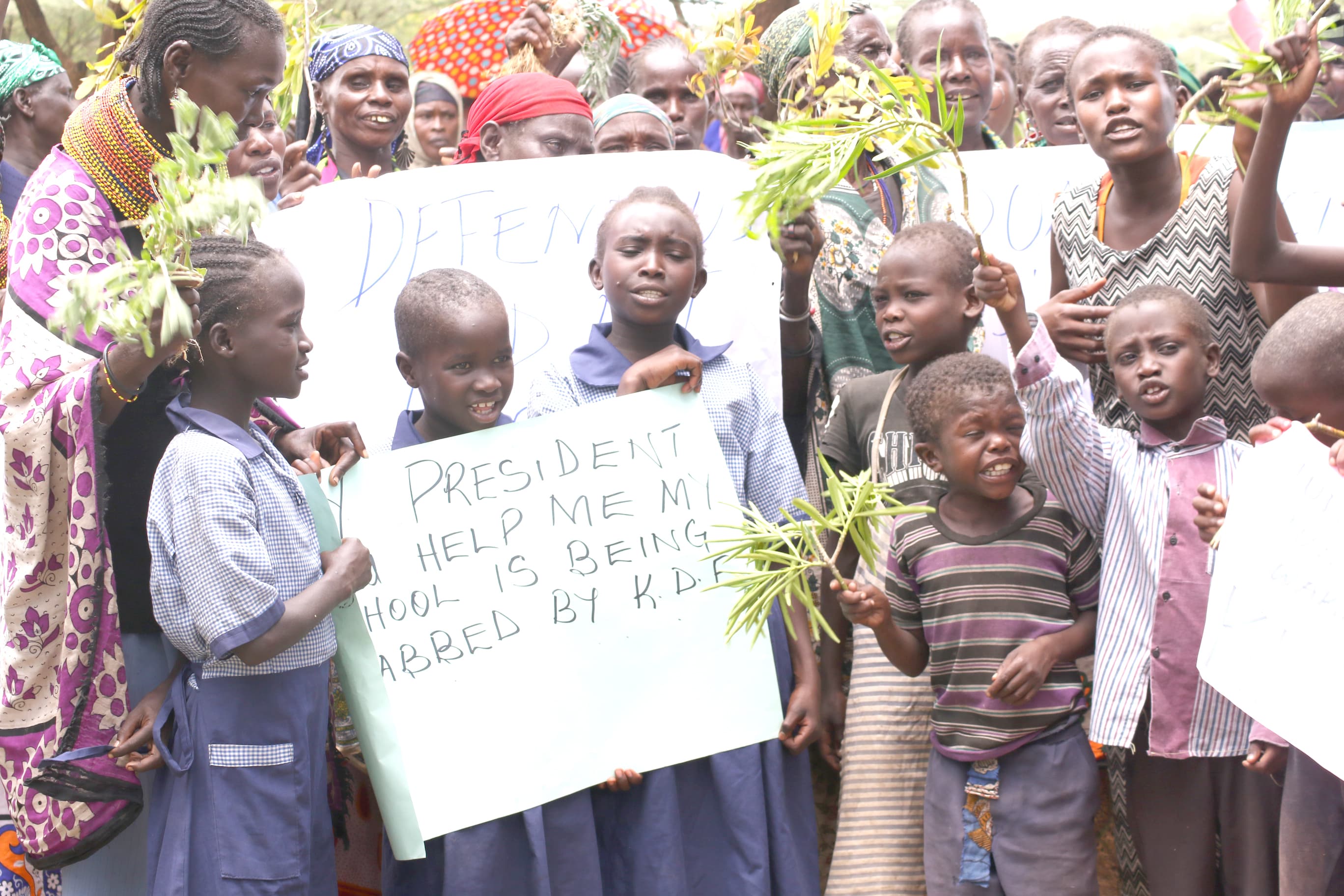 KDF accused of taking over school land