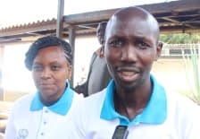 Children benefit  from malnutrition  programme