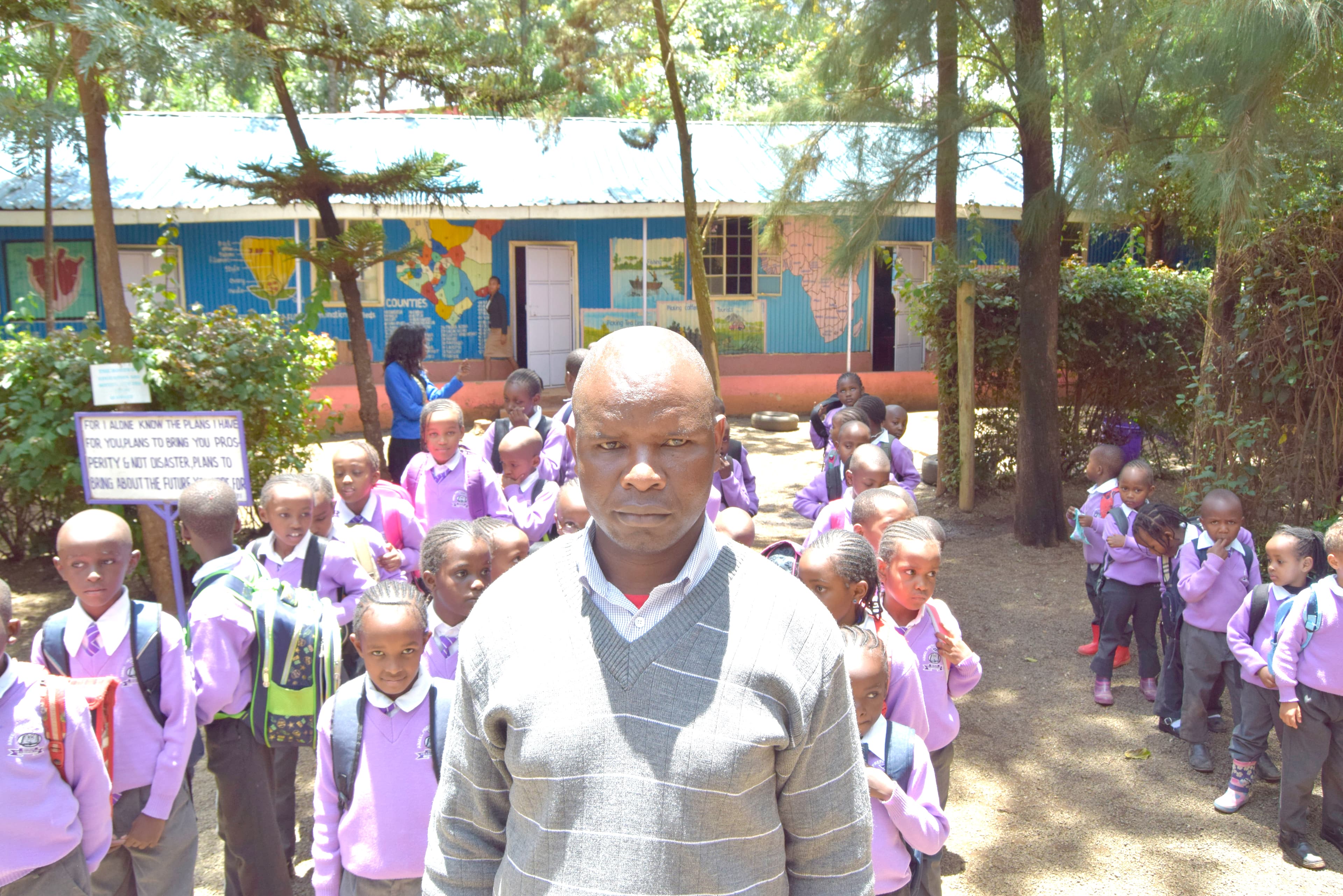 Bell-less school  without staffroom