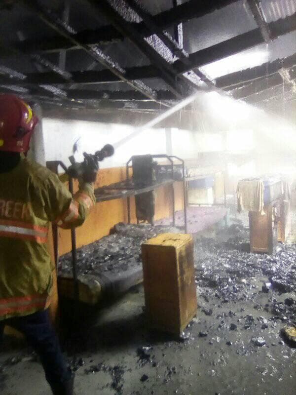 Fire destroys students’ dormitory in Kajiado School