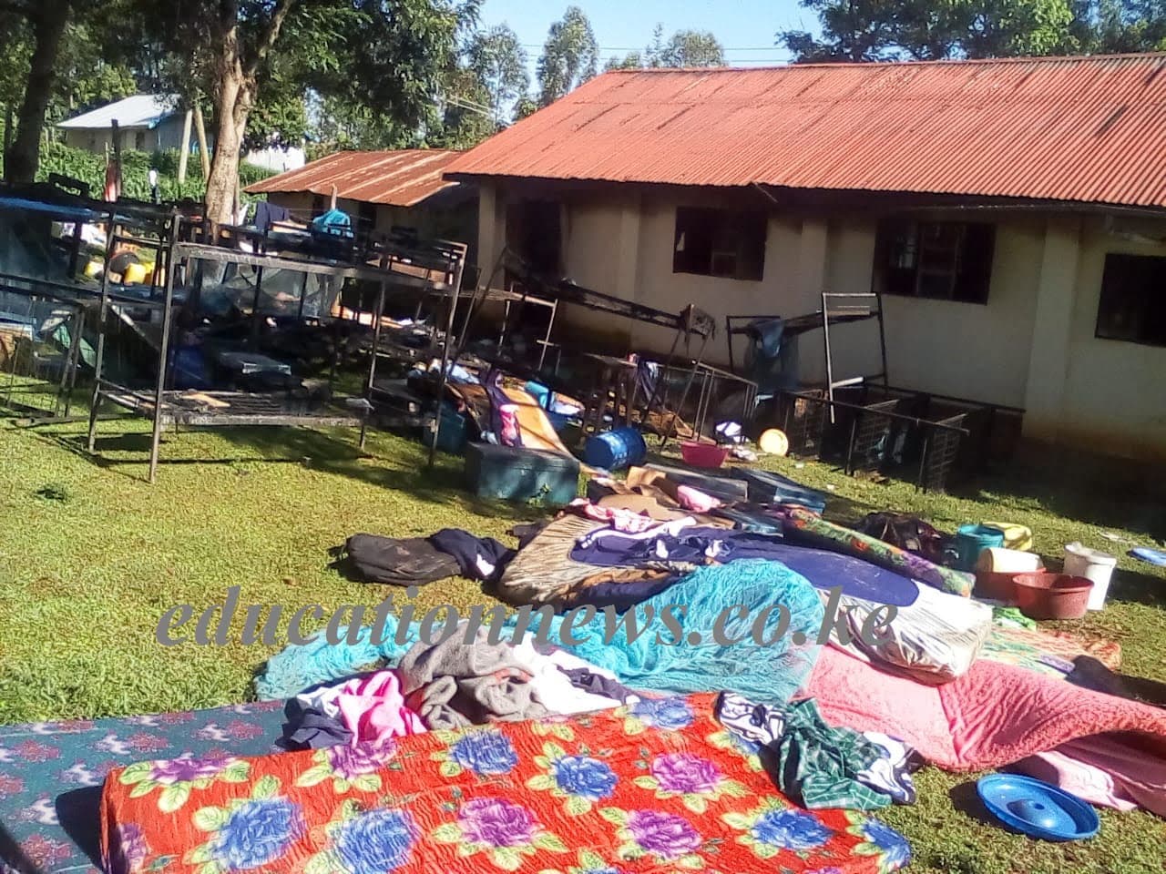 FIRE DESTROYS PROPERTY IN NYADUONG MIXED SECONDARY SCHOOL