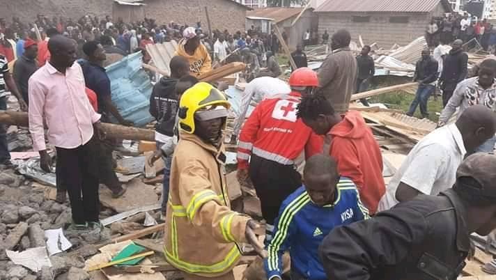 Parents resist transfer of students from collapsed Precious Talent School