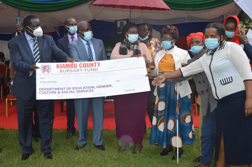 Governor Nyoro sounds alarm over bursary theft