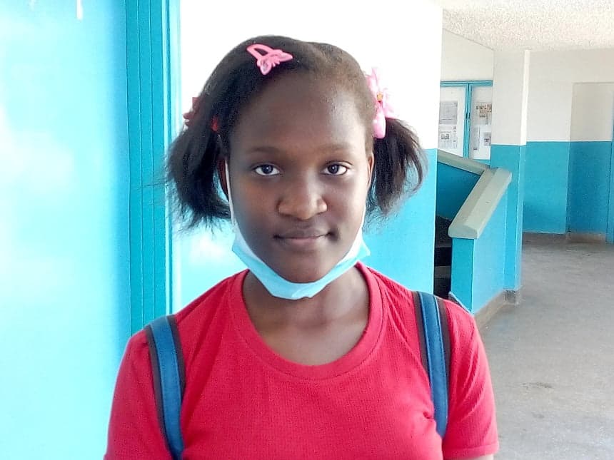 Needy Form One student gets four year scholarship image 1