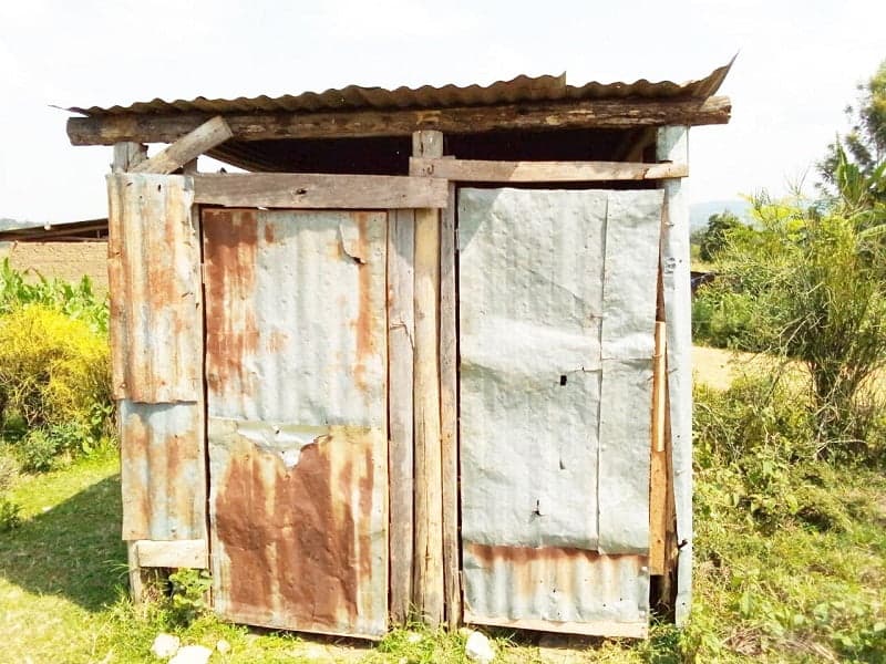 Shame as learners use bush toilets
