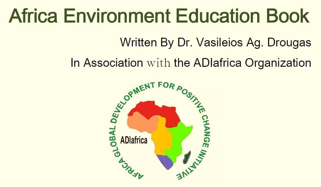 Book for the environment education for African students