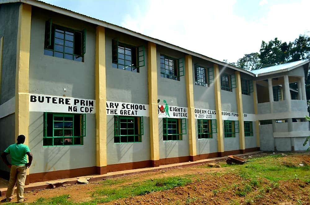 Butere Primary gets a facelift as CDF puts up new classrooms