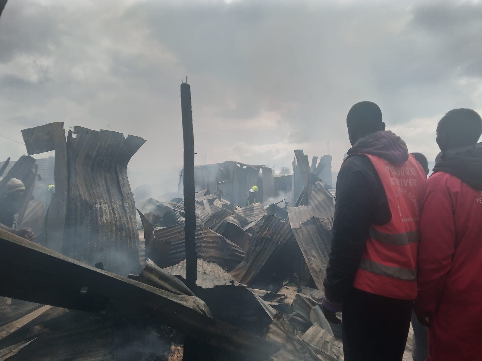 Pupils lose learning materials after houses razed down by inferno