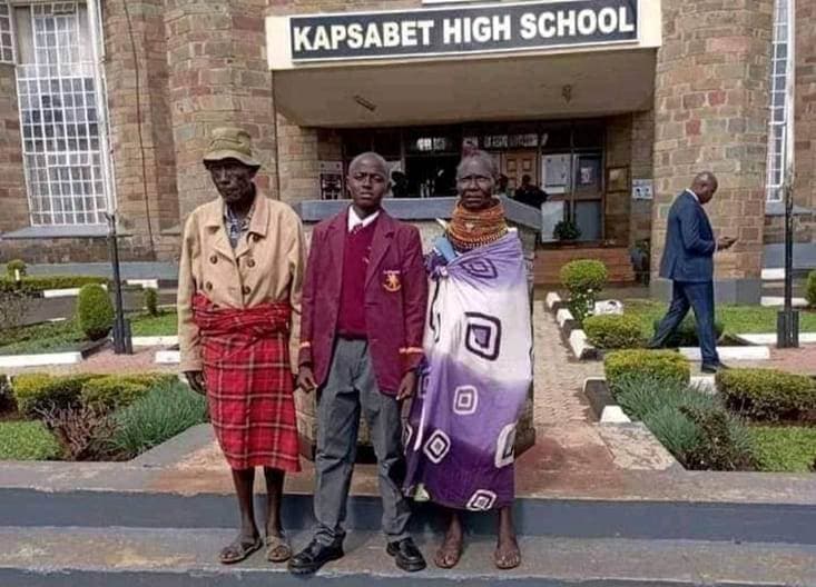 Kapsabet High boy wows Kenyans during admission day