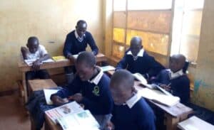 32 year-old father joins Grade 3 with son image 1