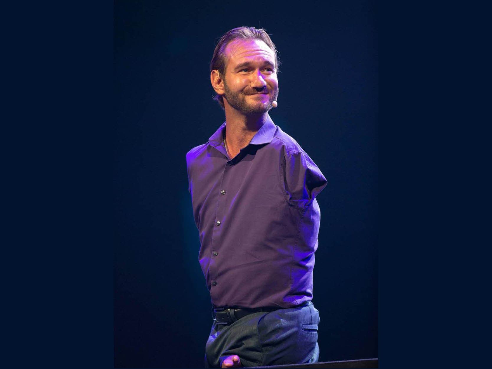 Why Nick Vujicic is a beacon of hope and inspiration