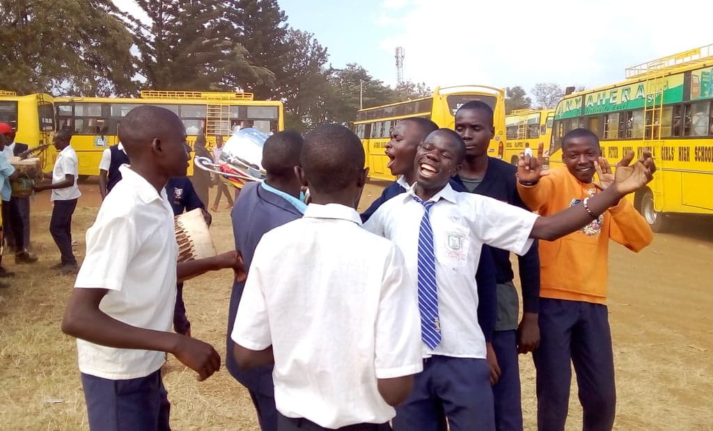 Friends Bukembe High dance their way to victory at Music festival image 1