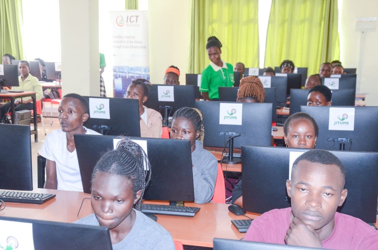 ICT CS launches Jitume Kazi hub at Kisiwa TTI in Bungoma image 1