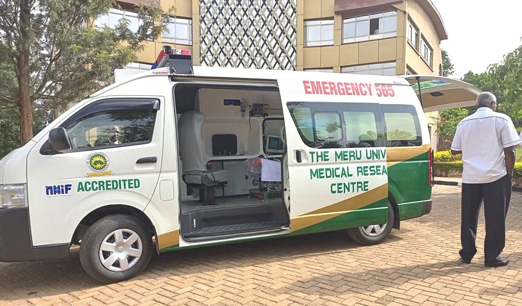 Varsity unveils new state-of-the-art ambulance