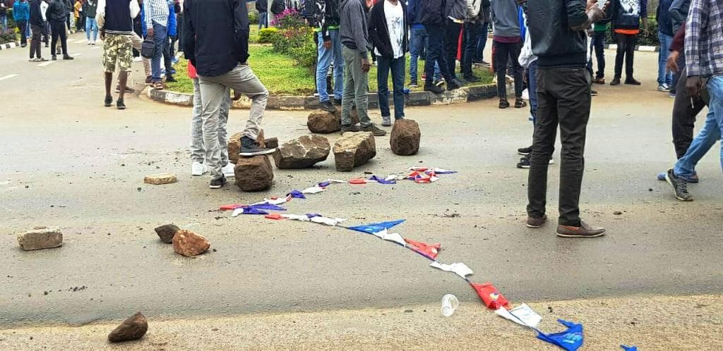 France school protests turn violent as students demand better learning conditions