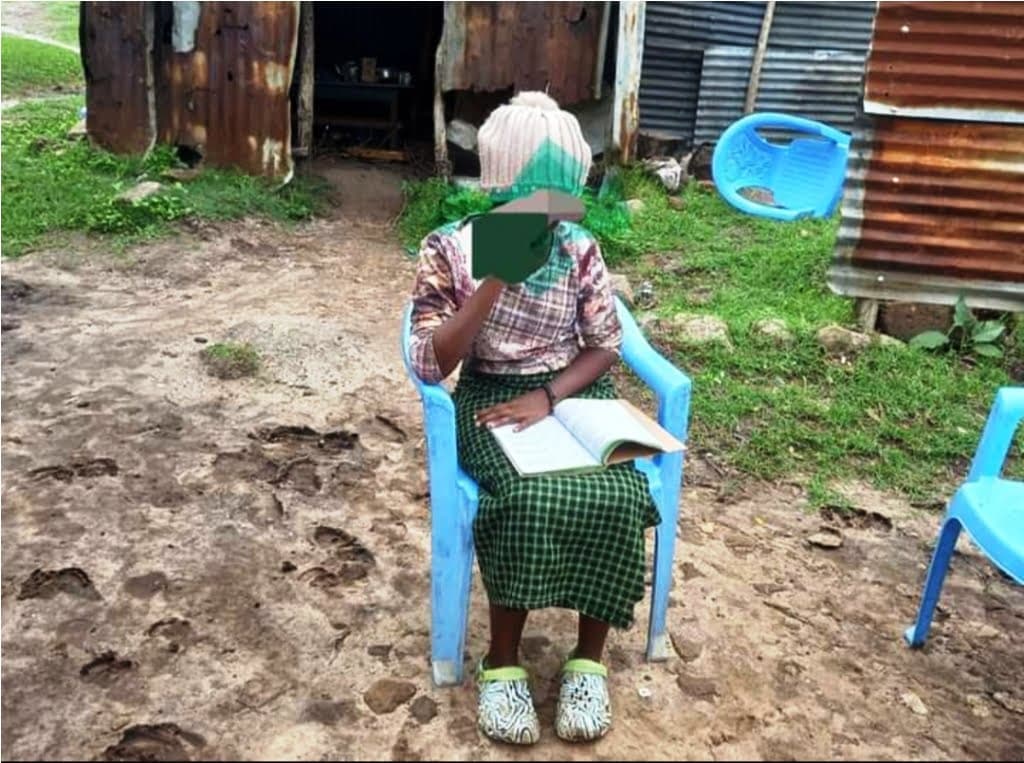 Hopeless girl languishing at home over school fees pleads for help