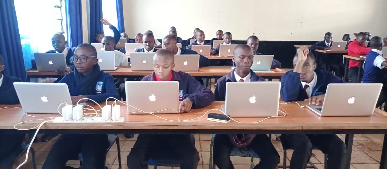 School receives laptop donations worth Ksh6m