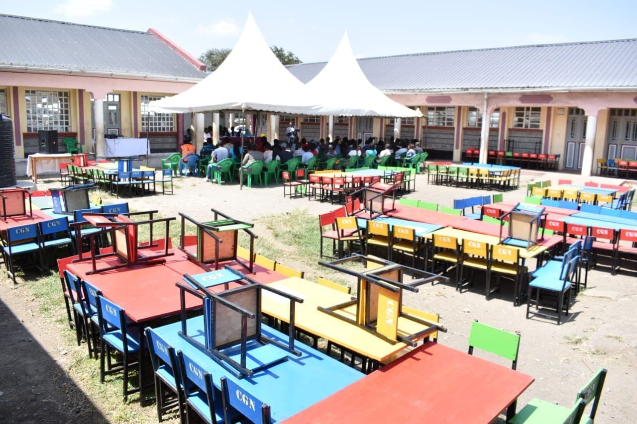 Nakuru County Govt provides Modern for furniture for ECDE to learners