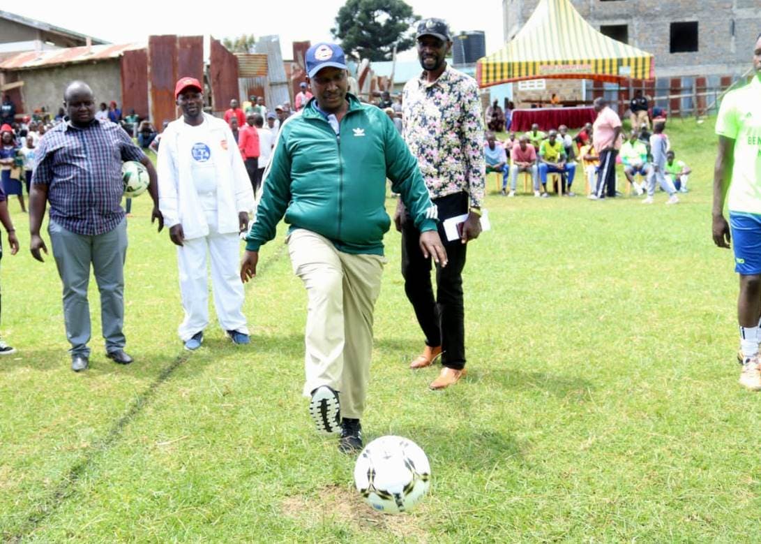 Ainamoi MP launches football tourney, says football is an income source for youths