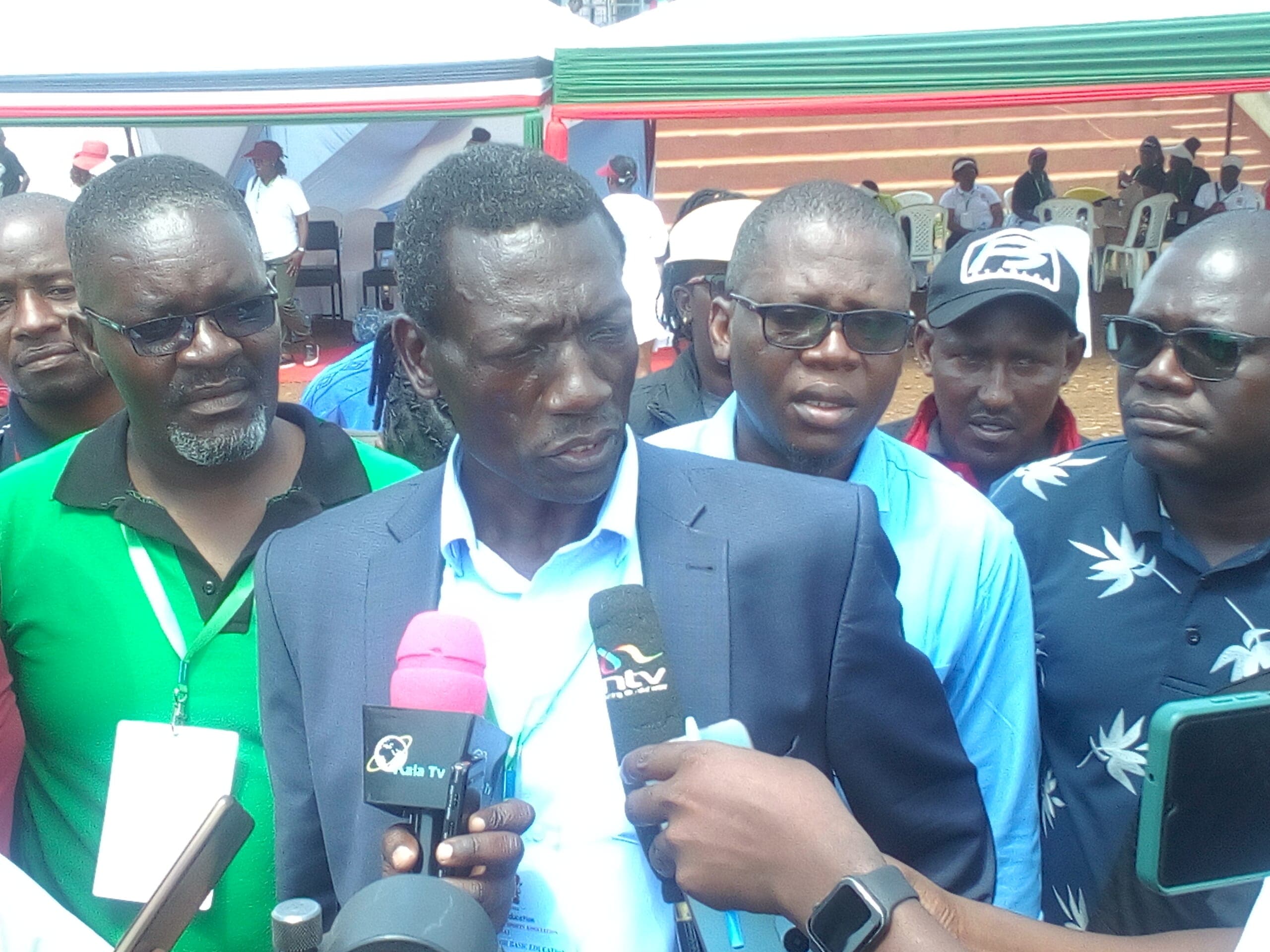 KNUT donates trophies at Kisumu primary schools sports contest
