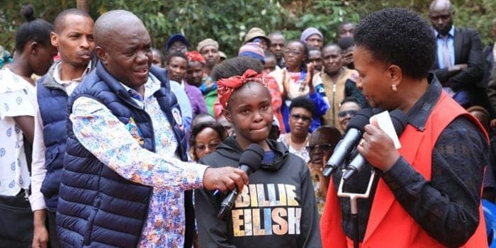University student sheds tears after being awarded 4 year scholarship by governor