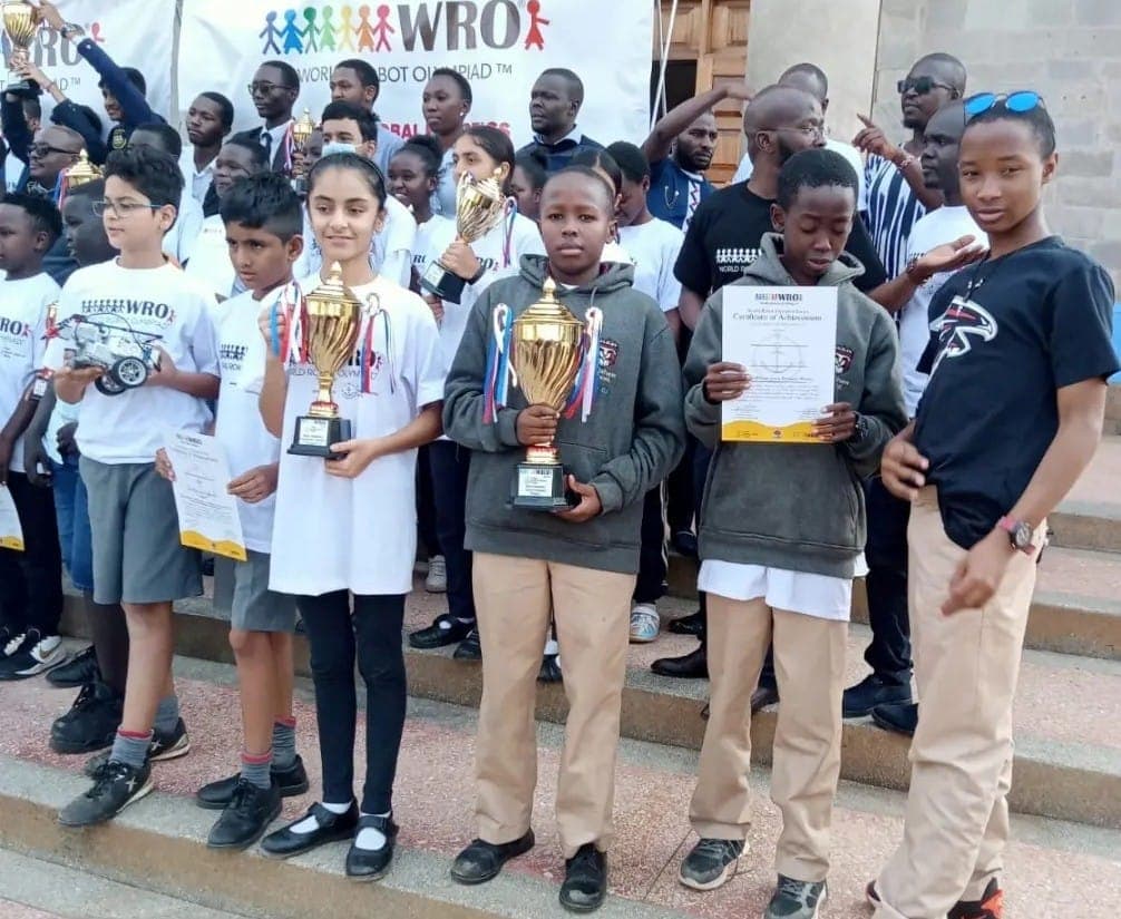 Debutant Merishaw School conquers at the WRO 2023 Kenya Edition