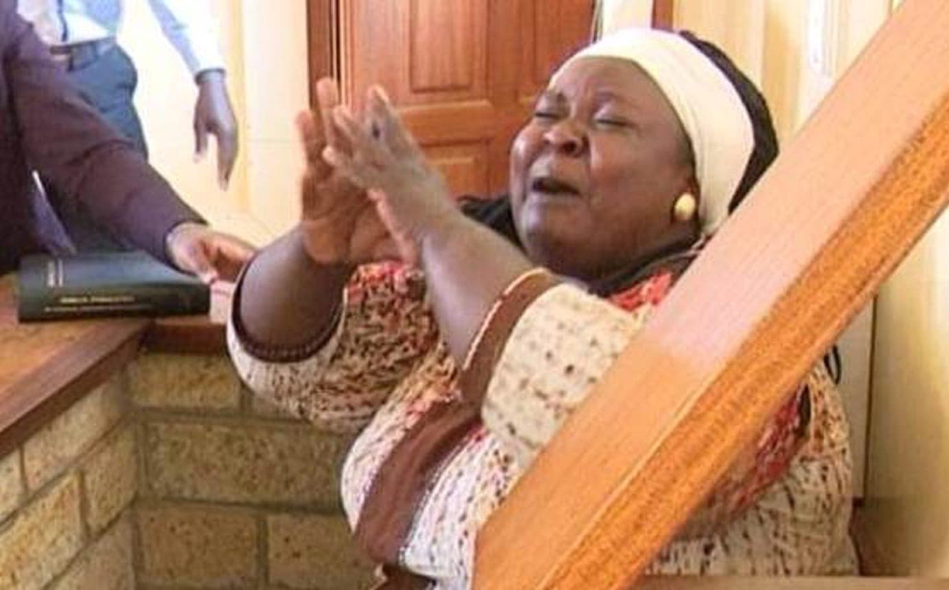 Court session suspended after mother whose son was allegedly assaulted by teachers turned emotional