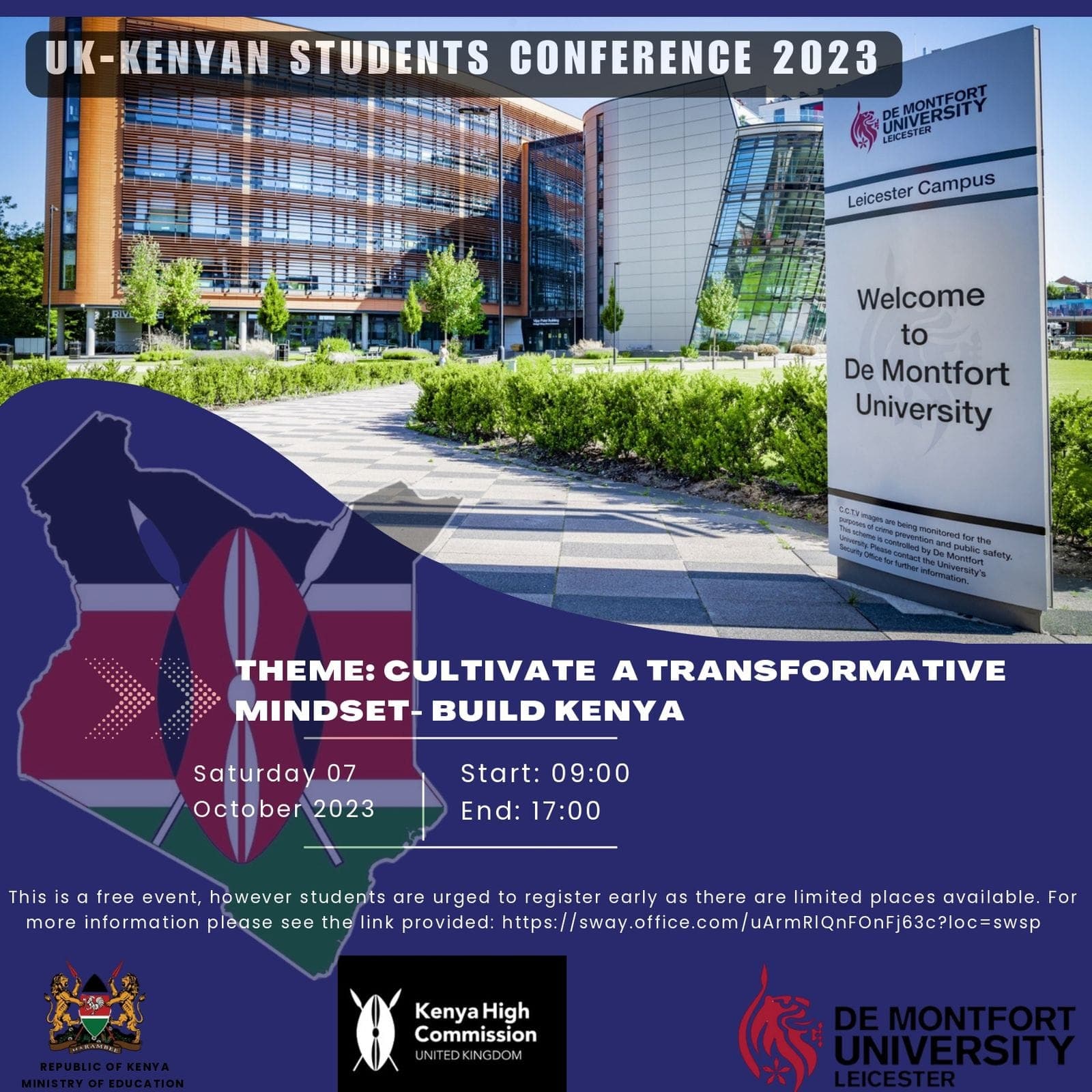 Students invited to Kenyan University Students’ Conference 2023 in UK