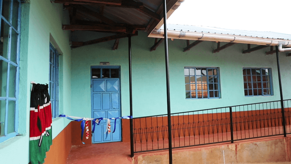 School in West Pokot gets new classrooms courtesy of NFDK