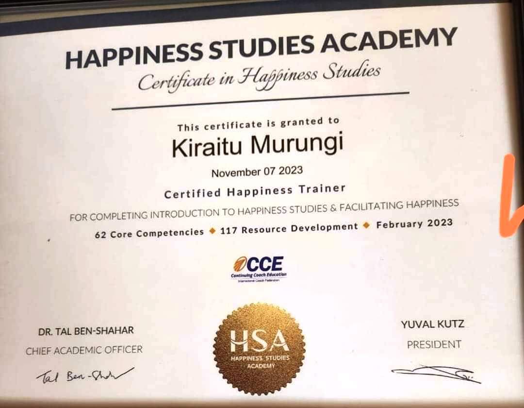 Former Meru governor finally graduates with certificate in happiness image 1