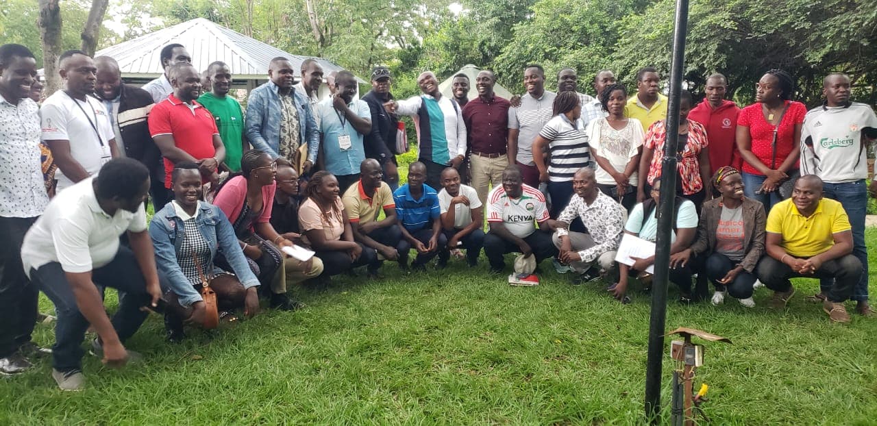 Journalists’ network in Kisumu install new team of officials