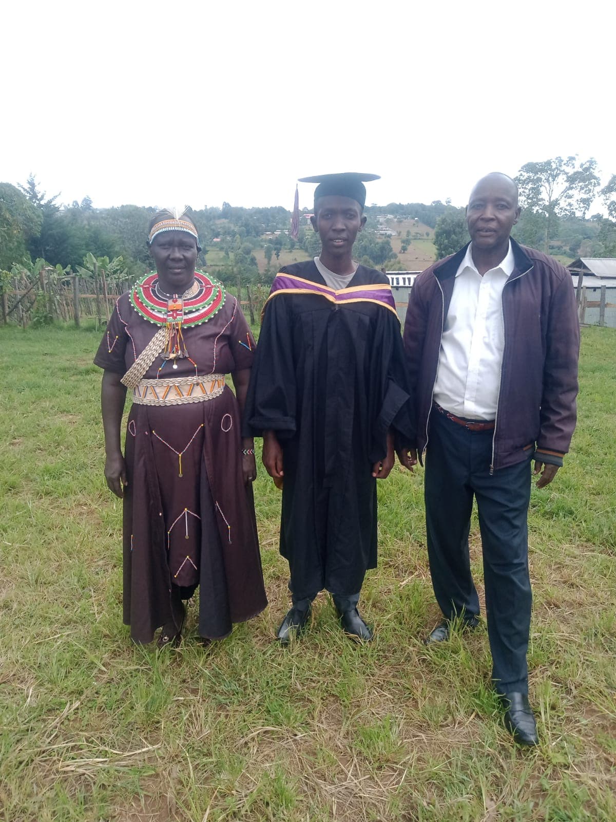 Village boy inspires community in West Pokot with 1st class honors degree