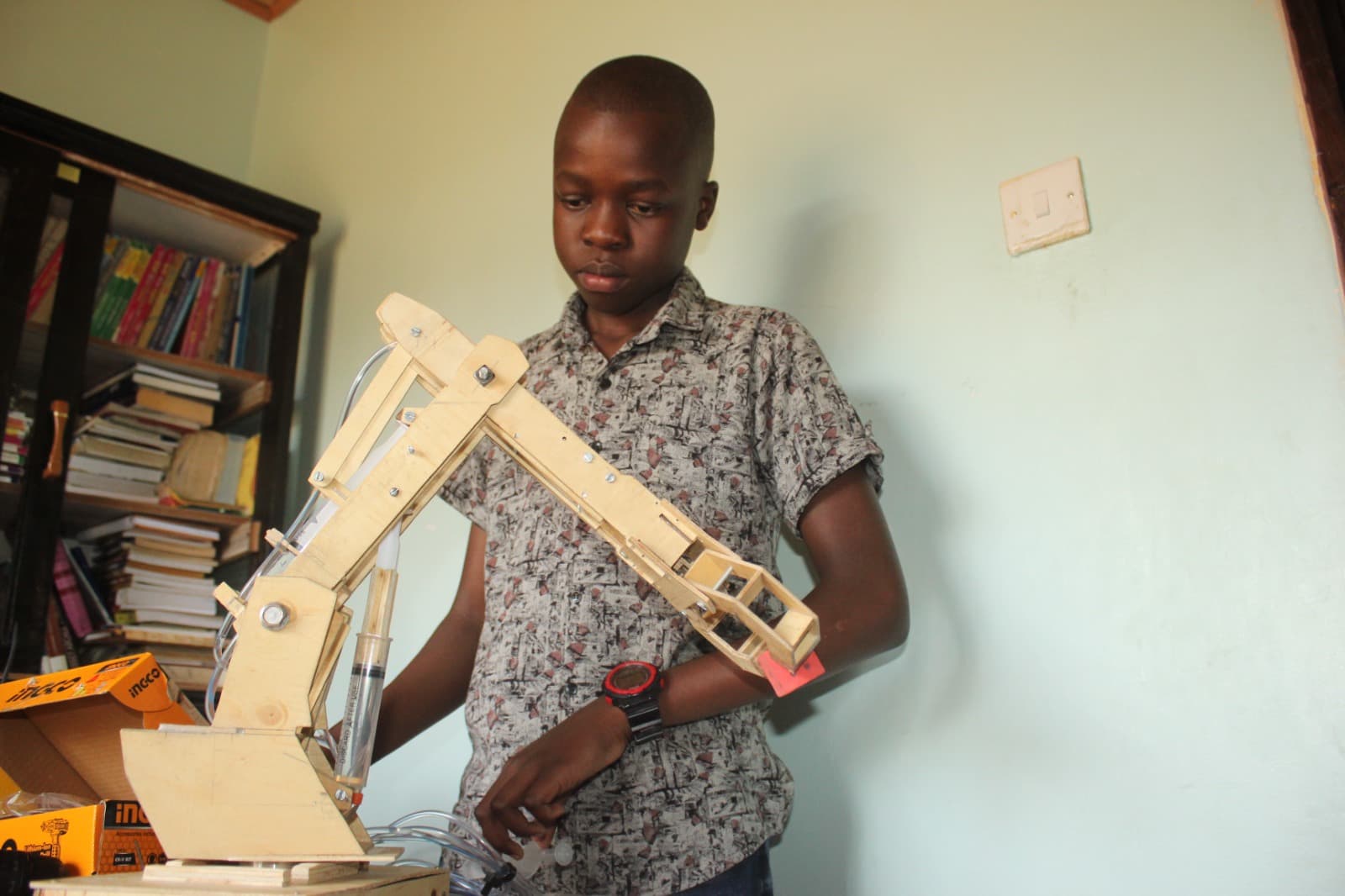 Simiyu, 14, uses social media to develop unique innovation