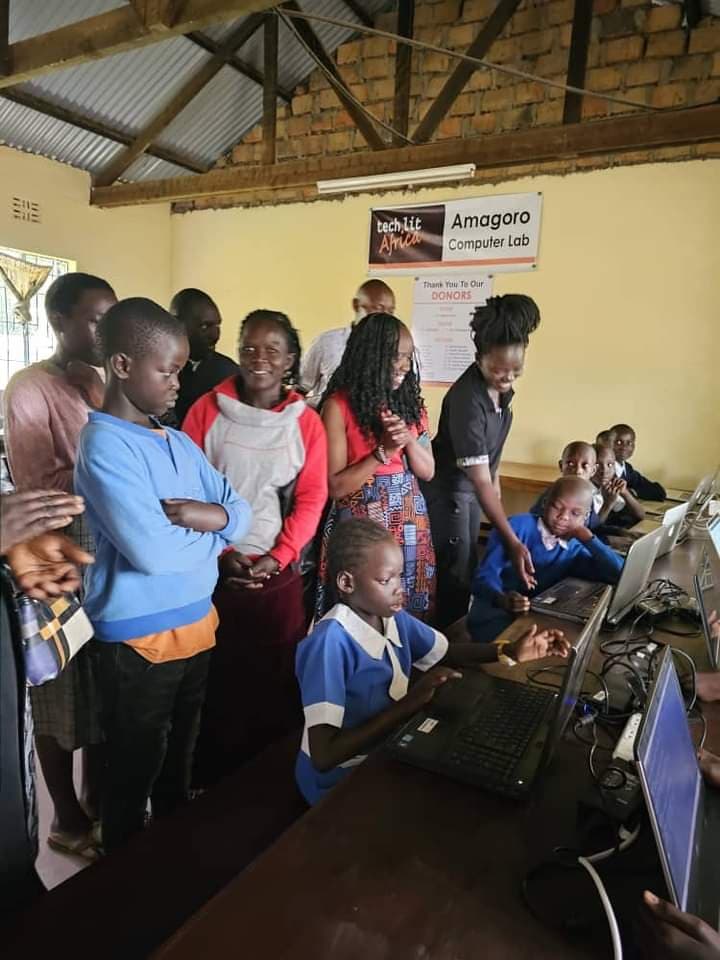 TechLit Africa installs computer lab in Amagoro Primary School