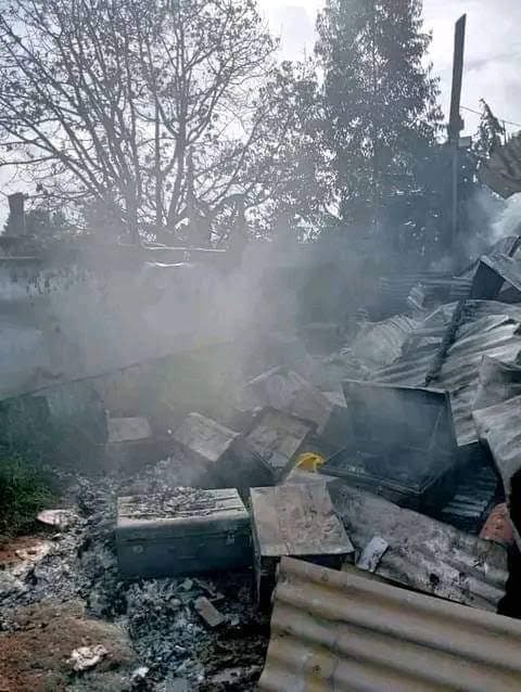 Fire razes down two dormitories in Nyakoiba Secondary