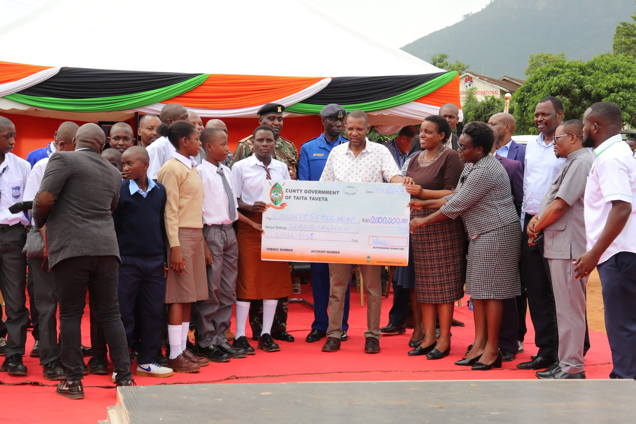 Taita Taveta gives 100 students Ksh12M scholarships to join Form One