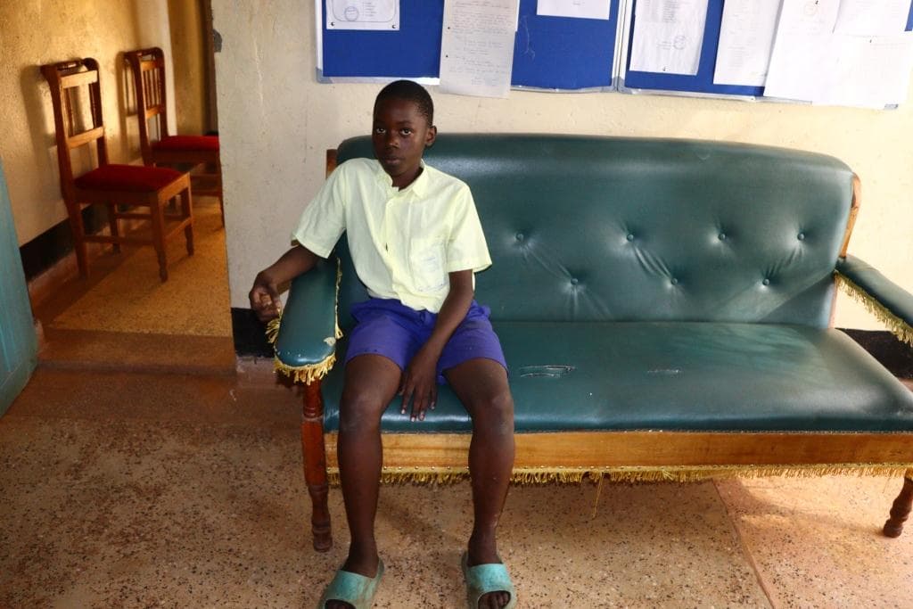 Needy boy walks 25Km to school armed with faith and admission letter