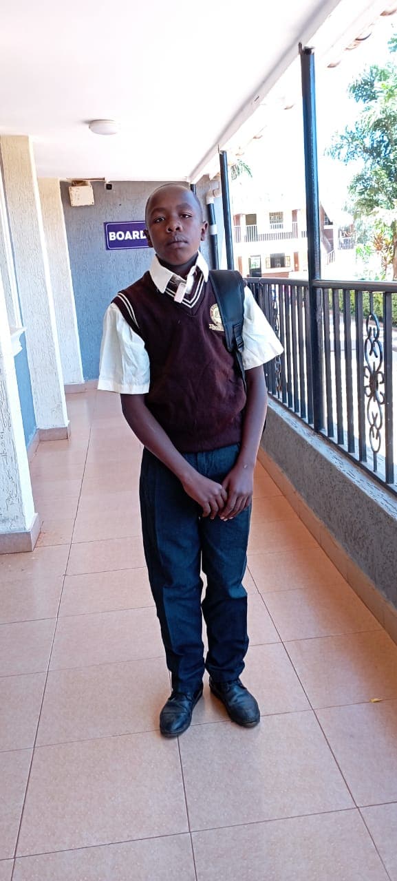 Two youngsters rescued from tea farms by well-wishers join Form One image 1