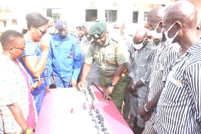 Inmates at Kisii prisons tussle in Chess competition