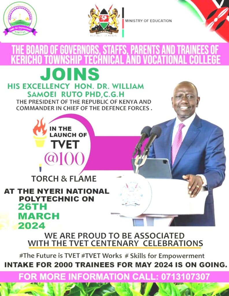 TVETs mark 100 years of presence in Kenya image 1