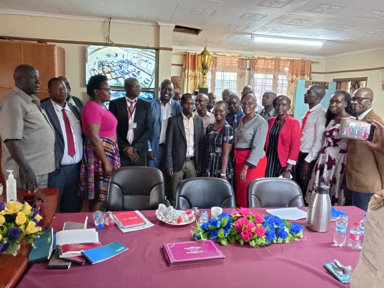 Chief Principal Cardinal Otunga promoted and moved to MoE headquarters image 1
