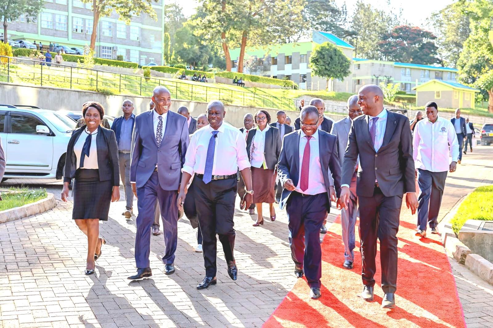 DP Gachagua tells varsity students to work hard for better future