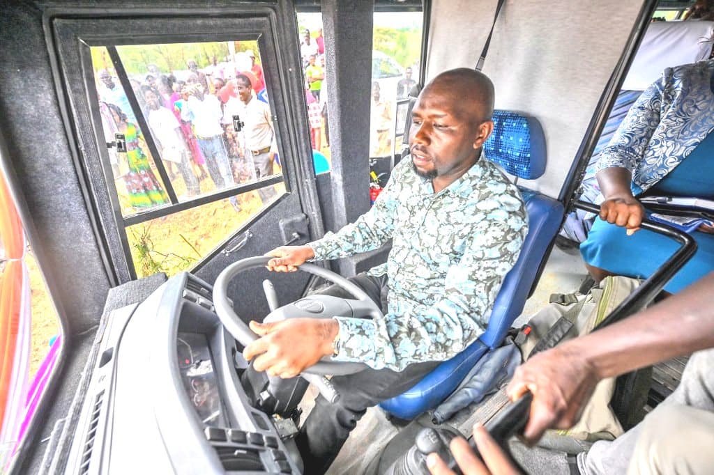 Joy as CS Murkomen hands over new bus to Liter Girls in Elgeyo Marakwet