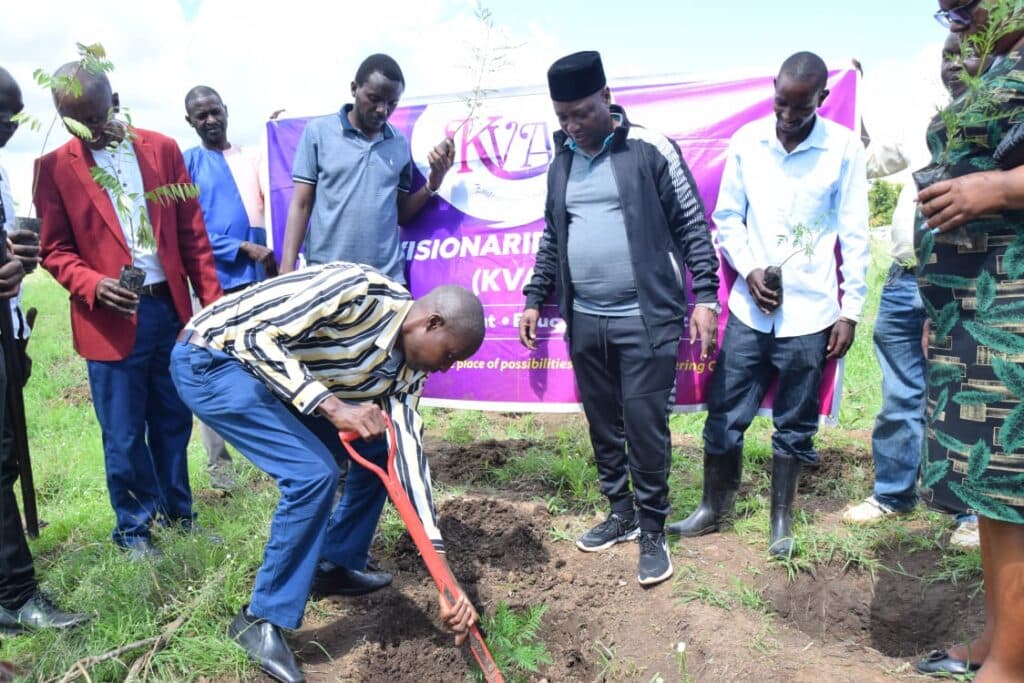15,000 trees planted in 17 primary schools in Kitui image 3