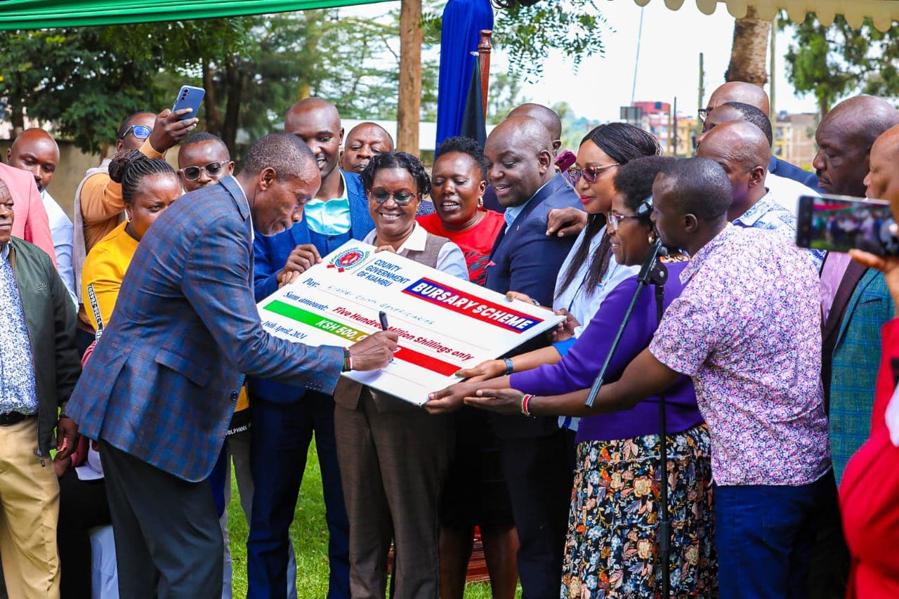 Kiambu unveils plan to raise bursaries to Ksh1B by 2026 image 1