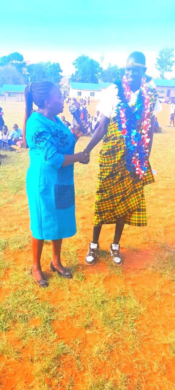 Joy as Grade 5 learner in West Pokot tops Shot Put National Championship