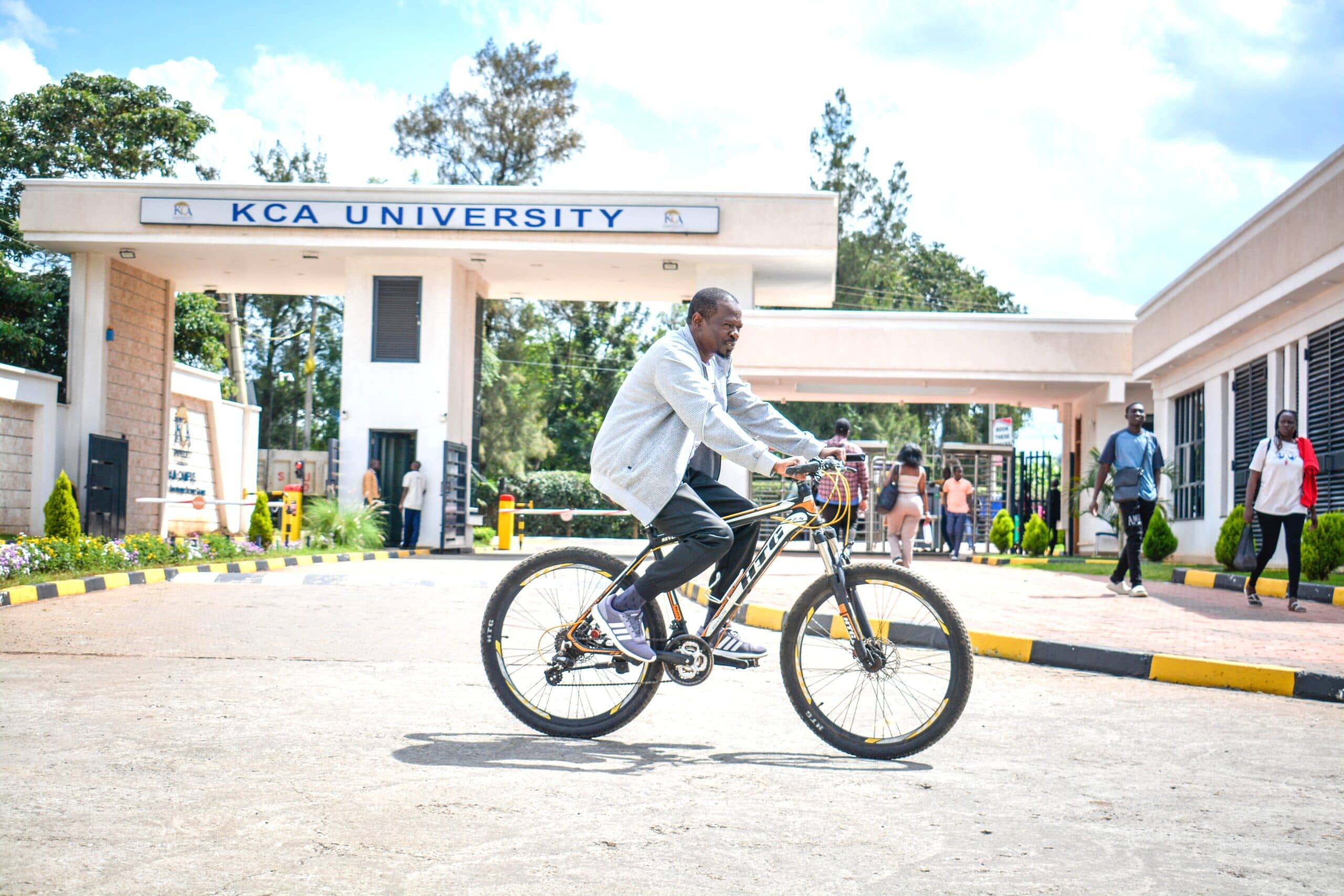 KCA varsity organises 1,000-kilometer bike ride to raise funds for needy students