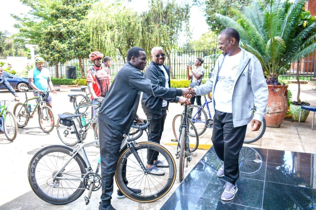 KCA varsity organises 1,000-kilometer bike ride to raise funds for needy students image 1