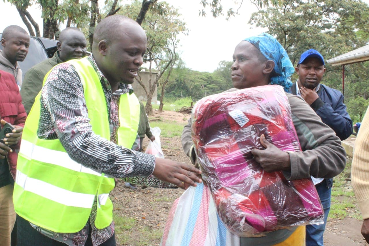 Narok County starts distributing food to flood victims